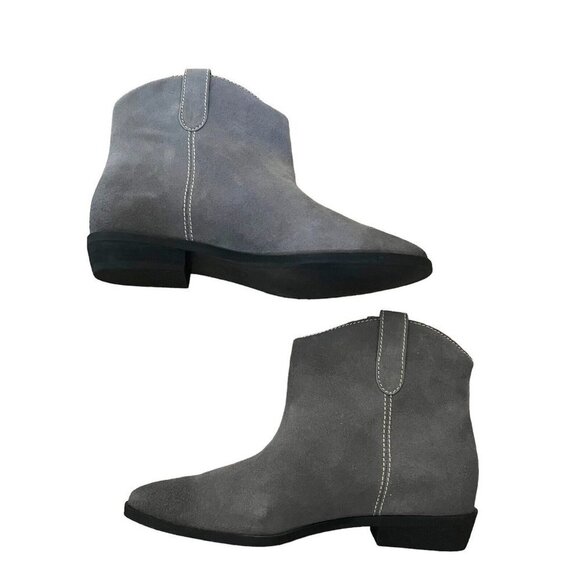 Michael Kors Ashton Ankle Boots Bootie Gray Women's US Size 7 M $175 Worn Once - Picture 9 of 11